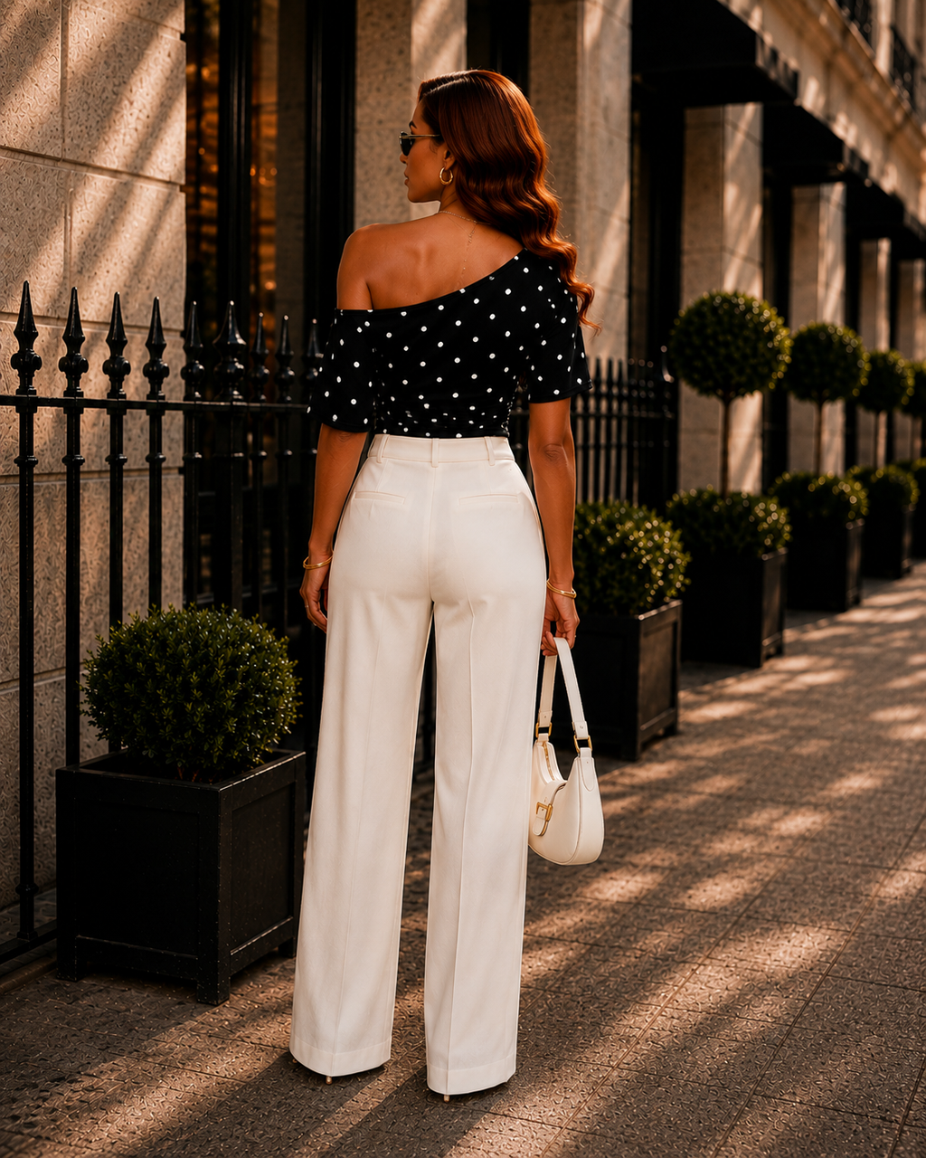 One Shoulder Ruched Top
